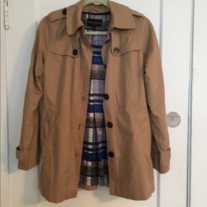Banana Republic cotton trench coat